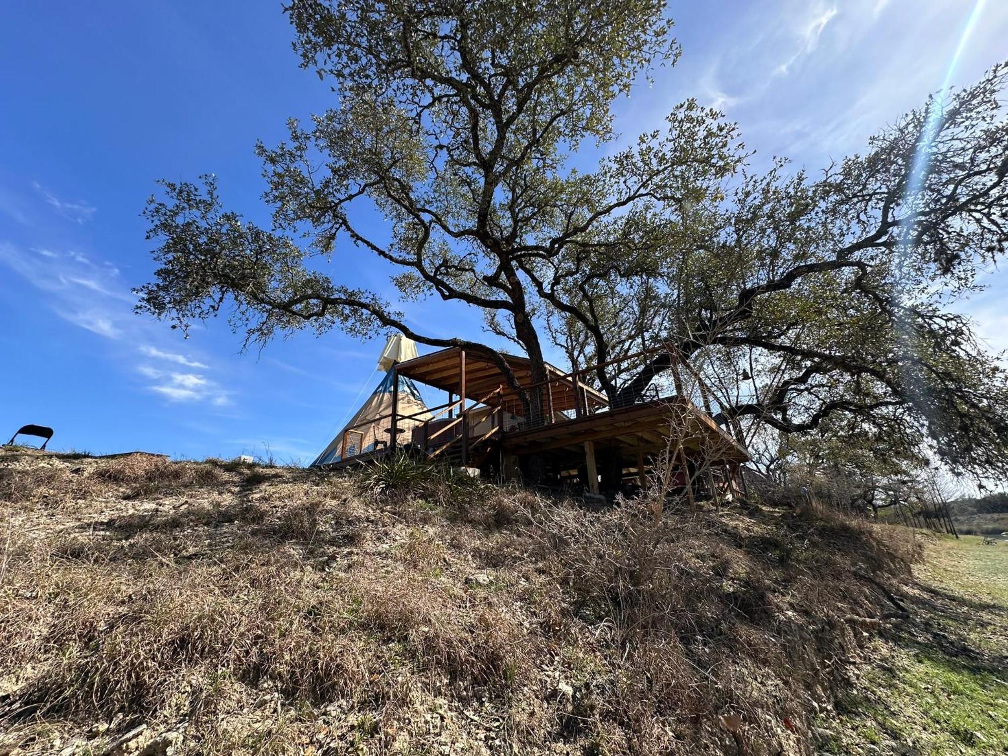 Bandera Stronghold - Cochise Tipi Exterior foto